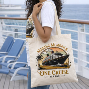 Bolso De Tela Creando Recuerdos Un Crucero a la Vez
