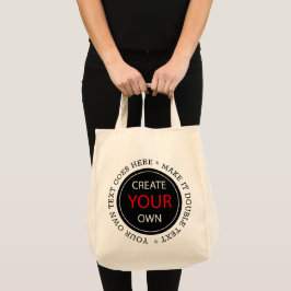 Bolso De Tela Crear el propio - Personalizado, de marca / Person