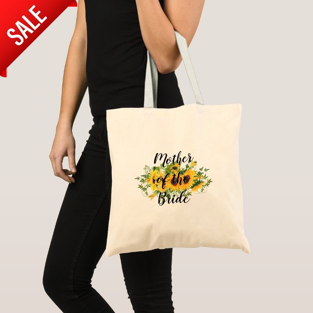 Bolso De Tela Crear propio Sunflower Bridal Party Regalos AÑADIR (Subido por el creador)