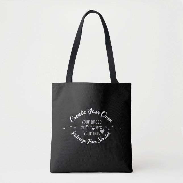 Bolso De Tela Crear su propia imagen Personalizado (Anverso)