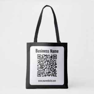 Bolso De Tela Crear su propio código QR   Transperador