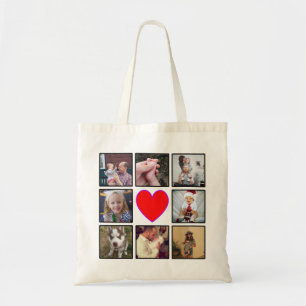 Bolso De Tela Crear su propio Collage de fotos Personalizado