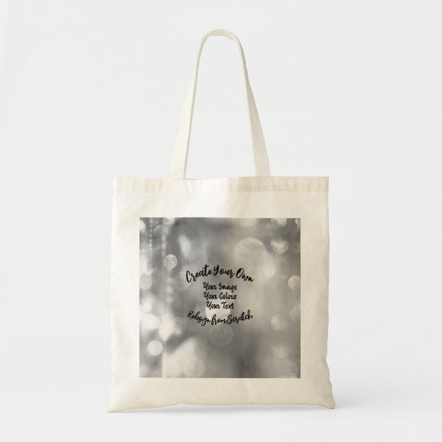 Bolso De Tela Crear su propio color/diseño Personalizado (Frente)