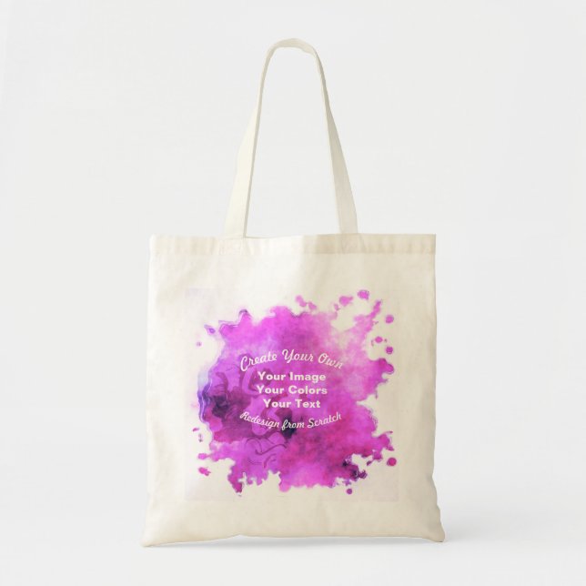Bolso De Tela Crear su propio diseño personalizado (Frente)