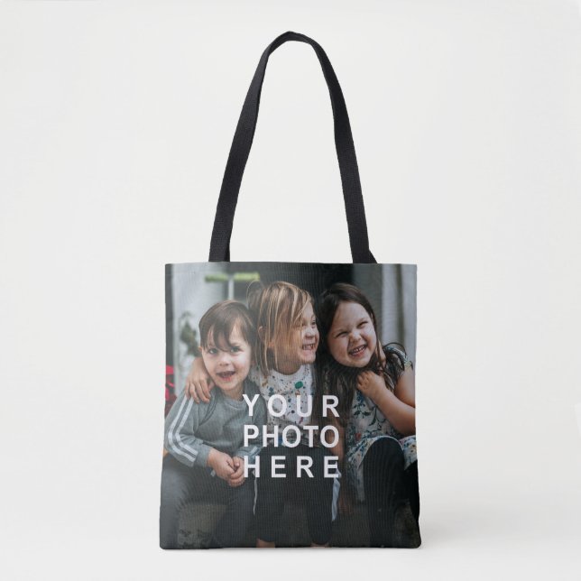 Bolso De Tela Crear su propio Personalizado 2-Foto (Anverso)