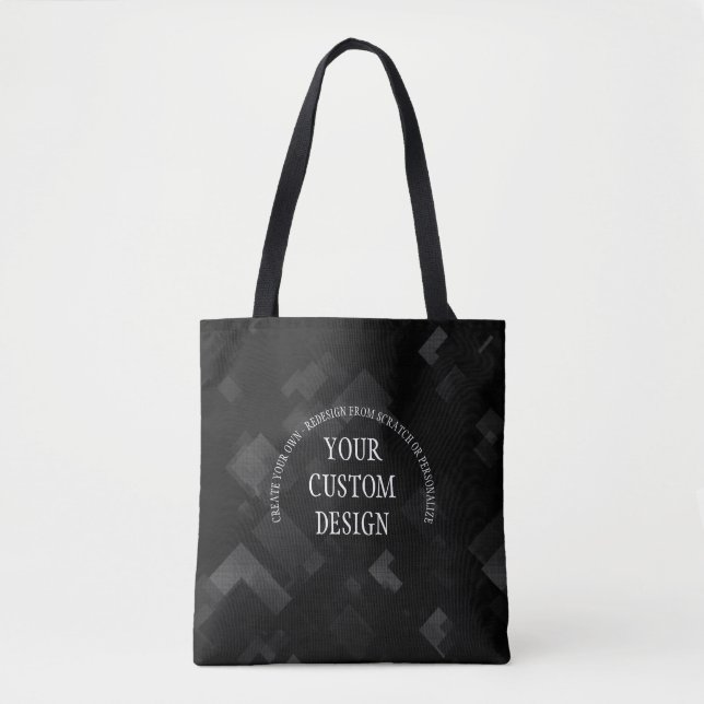 Bolso De Tela Crear su propio Personalizado diseñado (Anverso)
