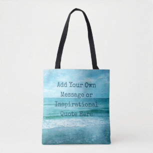 Bolso De Tela Crear su propio presupuesto Inspirador motivaciona