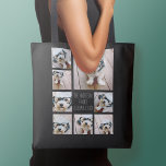 Bolso De Tela Crear un Collage de fotos Personalizado con 8 foto<br><div class="desc">Usa tus fotos o fotos favoritas para hacer un toque divertido para compartir con tus amigos.</div>
