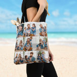 Bolso De Tela Create your own Custom Photo Collage Personalized<br><div class="desc">Carry your favorite memories everywhere with this beautiful custom photo collage tote bag. Featuring a stylish multi-photo layout, this design allows you to showcase meaningful moments with family, friends, or loved ones in a modern and personalized way. The collage layout highlights multiple photos, creating a vibrant and heartwarming accessory that...</div>