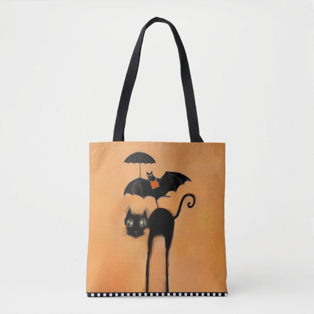 Bolso De Tela Creative Halloween (Anverso)