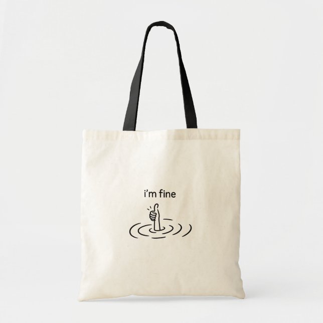Bolso De Tela Creativo, caprichoso, Minimalista (Frente)