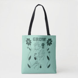 Bolso De Tela Crecer - Diseño ASL