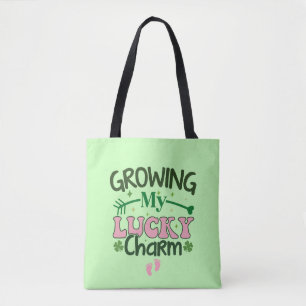 Bolso De Tela Crecer mi encanto afortunado-63421