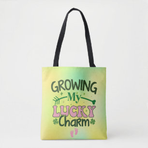 Bolso De Tela Crecer mi encanto afortunado-63421