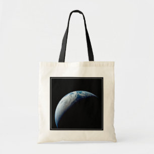 Bolso De Tela Creciente Tierra Tomada De La Misión Apolo 4.
