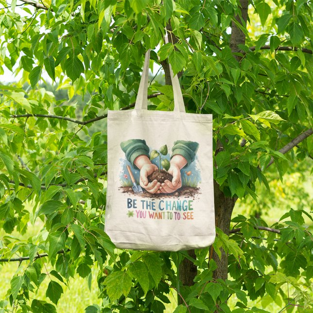Bolso De Tela Crecimiento cultivado - Inspirador ecológico (Subido por el creador)