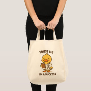 Bolso De Tela Créeme, soy un ducktor