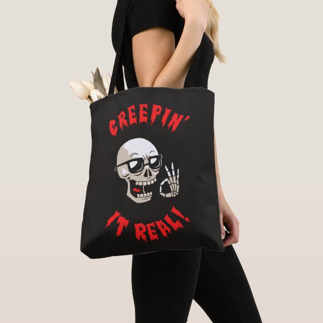 Bolso De Tela Creeping' It Real (Detalle)
