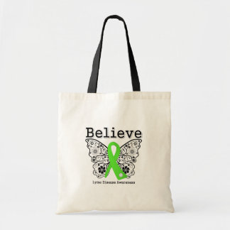 Bolso De Tela Creer conciencia de la enfermedad de Lyme