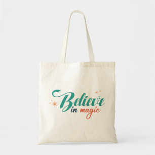 Bolso De Tela Creer en los Navidades mágicos