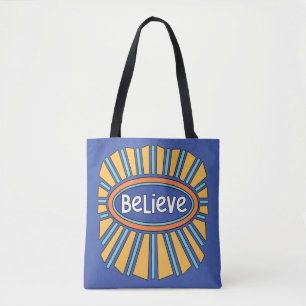 Bolso De Tela Creer - Tener fe