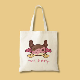 Bolso De Tela Crema de hielo napolitano dulce y sacholotl