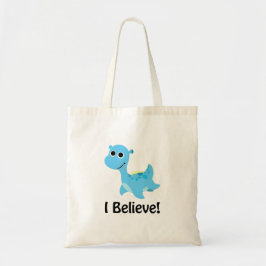 Bolso De Tela ¡Creo! Cute Blue Nessie