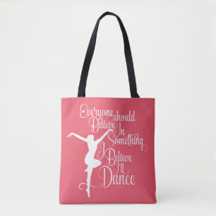 Bolso De Tela Creo que bailaré
