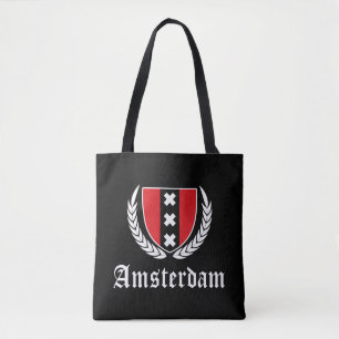 Bolso De Tela Crest de Ámsterdam
