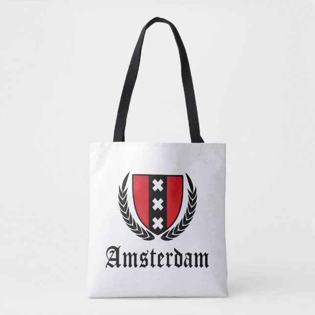 Bolso De Tela Crest de Ámsterdam (Anverso)