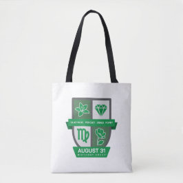 Bolso De Tela Crest de cumpleaños de Virgo™ para 23-31 de agosto