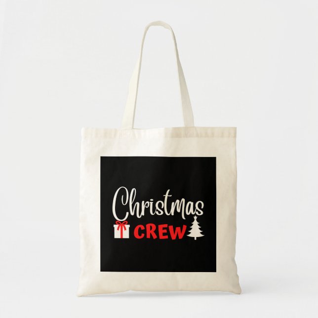 Bolso De Tela CREW de navidades (Frente)