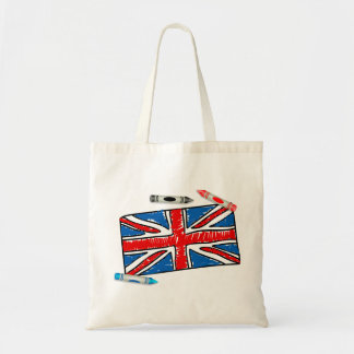 Bolso De Tela Creyón Union Jack