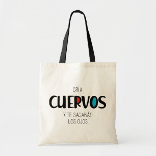Bolso De Tela Cria cuervos