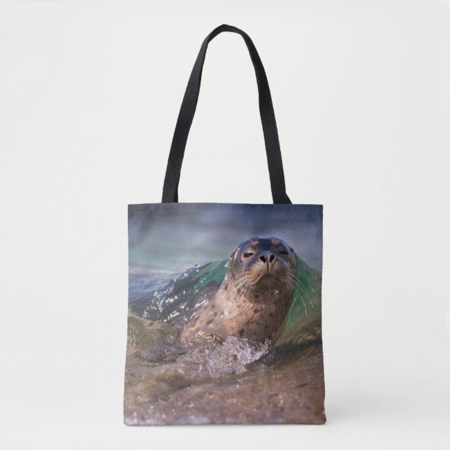 Bolso De Tela Cría de foca común (Anverso)