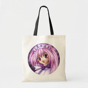 Bolso De Tela Criada linda del chica del animado