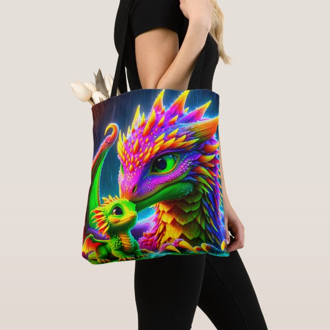 Bolso De Tela Criaturas (Detalle)