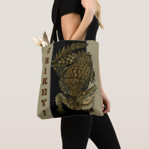 Bolso De Tela ¡Crikey cocodrilo!