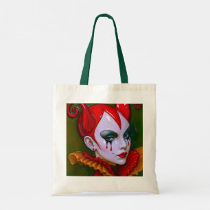 Bolso De Tela Crimson Jester