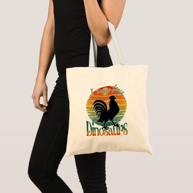 Bolso De Tela crio dinosaurios diminutos (Anverso (producto))