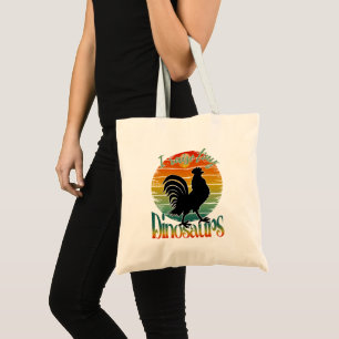 Bolso De Tela crio pequeños dinosaurios