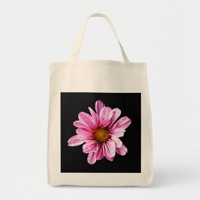 Bolso De Tela Crisantemo Flor gtcnm (Frente)
