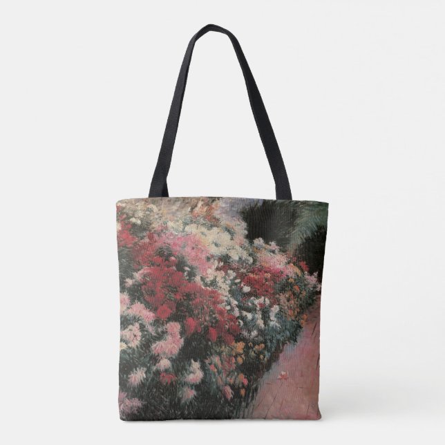 Bolso De Tela Crisantemos por Dennis Bunker Miller, Bella Artes (Reverso)