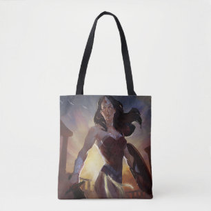 Bolso De Tela Crisis infinita Ilustracion de mujer maravilla