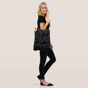 Bolso De Tela Cristales