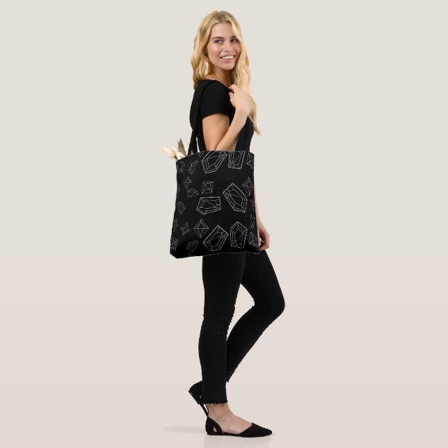 Bolso De Tela Cristales (Puesto)