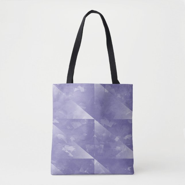 Bolso De Tela Cristales de lavanda... (Anverso)