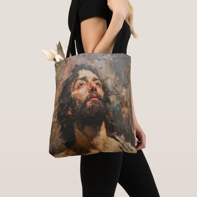 Bolso De Tela Cristianismo de Jesús (Detalle)