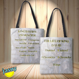 Bolso De Tela Cristiano inspirador La Vida Del Rey David