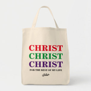 Bolso De Tela Cristo por el resto de mi vida
